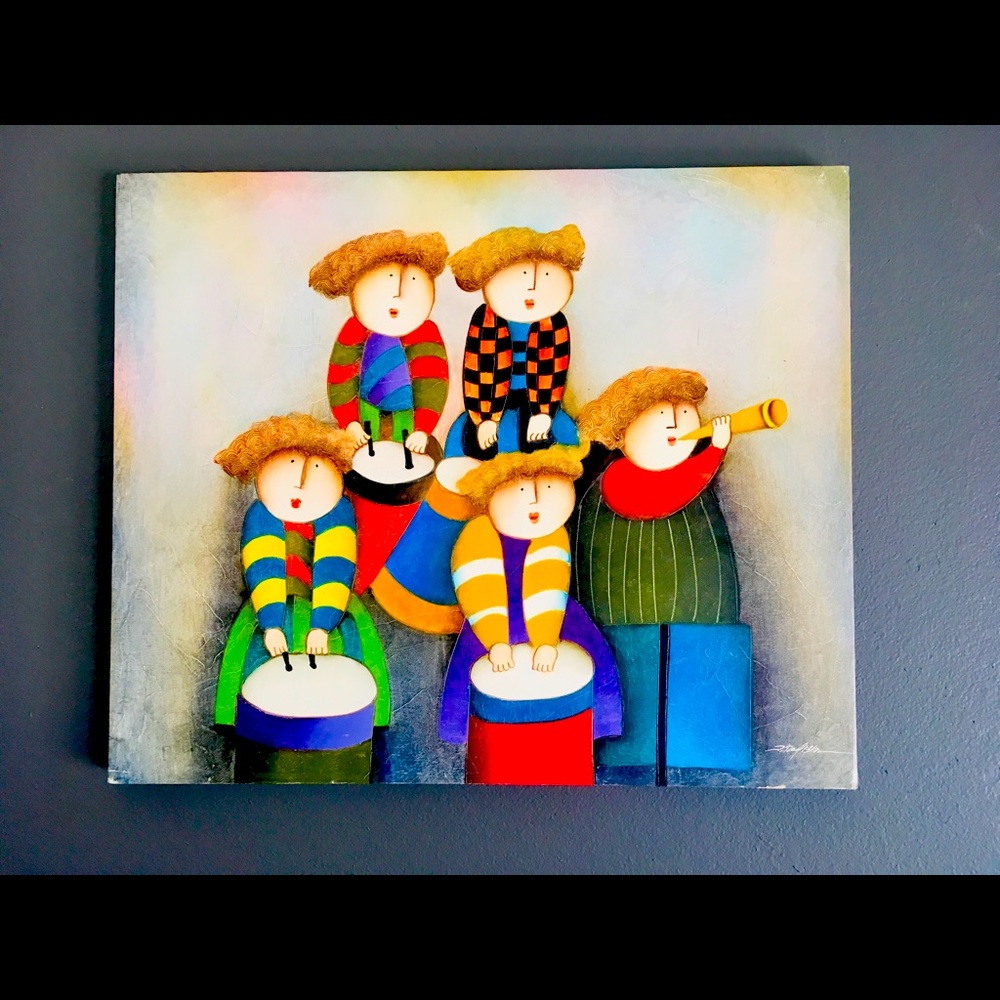 Modern canvas painting !